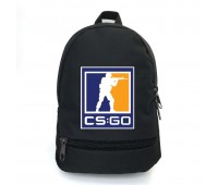 Рюкзак BIG Контр Страйк CS GO Counter-Strike (CSGO-004) черный (43 х 30 х 17 см)