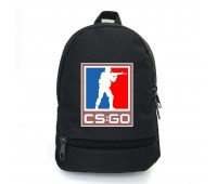 Рюкзак BIG Контр Страйк CS GO Counter-Strike (CSGO-006) черный (43 х 30 х 17 см)