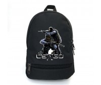Рюкзак BIG Контр Страйк CS GO Counter-Strike (CSGO-008) черный (43 х 30 х 17 см)