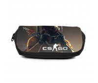 Школьный пенал Контр Страйк органайзер универсальный (CSGO-002-black) черный