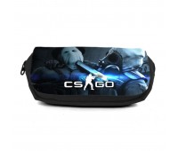 Школьный пенал Контр Страйк органайзер универсальный (CSGO-0011-black) черный