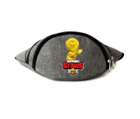 Сумка Бананка на пояс Бравл Старс Тара Золотая (BS-Tara) Cappuccino Toys серая
