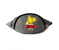 Сумка Бананка на пояс Бравл Старс Фрэнк Золотой (BS-FG) Cappuccino Toys серая