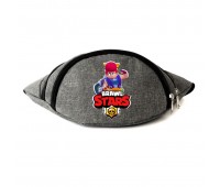 Сумка Бананка на пояс Бравл Старс Пэм (BS- Pem) Cappuccino Toys серая