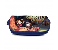 Школьный пенал Гравити Фолз 003 (Gravity Falls) органайзер универсальный (GFS-003-blu) синий