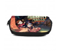 Школьный пенал Гравити Фолз 003 (Gravity Falls) органайзер универсальный (GFS-003-blc) черный