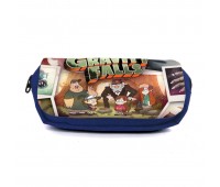 Школьный пенал Гравити Фолз 0012 (Gravity Falls) органайзер универсальный (GFS-0012-blu) синий