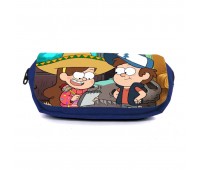 Школьный пенал Гравити Фолз 0015 (Gravity Falls) органайзер универсальный (GFS-0015-blu) синий