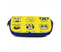 Школьный пенал Спанч Боб 005 (SpongeBob) органайзер универсальный (SPB-005-blu) синий