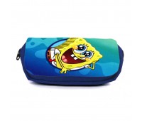 Школьный пенал Спанч Боб 008 (SpongeBob) органайзер универсальный (SPB-008-blu) синий