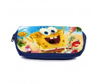 Школьный пенал Спанч Боб 0012 (SpongeBob) органайзер универсальный (SPB-0012-blu) синий