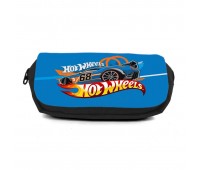 Школьный пенал Хот Вилс 007 (Hot Wheels) органайзер универсальный (HW-007-blc) черный