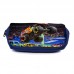 Школьный пенал Хот Вилс 008 (Hot Wheels) органайзер универсальный (HW-008-blu) синий