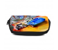 Школьный пенал Хот Вилс 009 (Hot Wheels) органайзер универсальный (HW-009-blc) черный