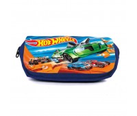 Школьный пенал Хот Вилс 0010 (Hot Wheels) органайзер универсальный (HW-0010-blu) синий
