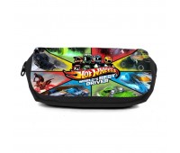 Школьный пенал Хот Вилс 0013 (Hot Wheels) органайзер универсальный (HW-0013-blc) черный