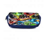 Школьный пенал Хот Вилс 0013 (Hot Wheels) органайзер универсальный (HW-0013-blu) синий