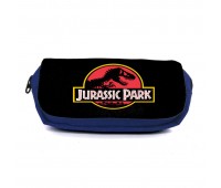 Школьный пенал Парк Юрского Периода 005 (Jurasic Park) органайзер универсальный (JRP-005-blu) синий