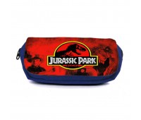 Школьный пенал Парк Юрского Периода 006 (Jurasic Park) органайзер универсальный (JRP-006-blu) синий