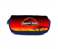 Школьный пенал Парк Юрского Периода 009 (Jurasic Park) органайзер универсальный (JRP-009-blu) синий
