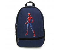 Рюкзак подростковый Человек Паук 001 Cappuccino Toys (Spiderman - 001) синий