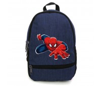 Рюкзак подростковый Человек Паук 004 Cappuccino Toys (Spiderman - 004) синий