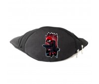 Сумка Бананка на пояс Человек Паук 0014  (Spiderman-0014) Cappuccino Toys черная