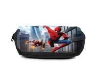 Школьный пенал Человек Паук 01 органайзер универсальный (Spiderman-01-black) черный