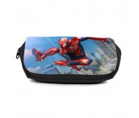 Школьный пенал Человек Паук 07 органайзер универсальный (Spiderman-07-black) черный
