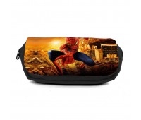 Школьный пенал Человек Паук 08 органайзер универсальный (Spiderman-08-black) черный
