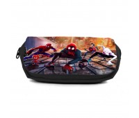 Школьный пенал Человек Паук 015 органайзер универсальный (Spiderman-015-black) черный