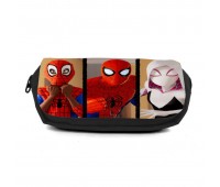 Школьный пенал Человек Паук 018 органайзер универсальный (Spiderman-018-black) черный