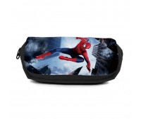Школьный пенал Человек Паук 021 органайзер универсальный (Spiderman-021-black) черный