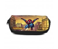Школьный пенал Человек Паук 027 органайзер универсальный (Spiderman-027-black) черный