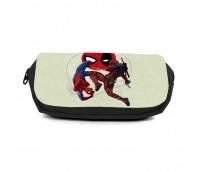 Школьный пенал Человек Паук 035 органайзер универсальный (Spiderman-035-black) черный
