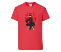 Футболка детская Человек Паук 0012 (SPM-0012-red) красная размер 104 см
