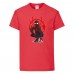 Футболка детская Человек Паук 0012 (SPM-0012-red) красная размер 104 см