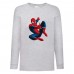 Лонгслив реглан Человек Паук 007 (Spider-Man) серый (SPM gry 007) 152 см