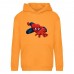 Худи детская  Человек Паук 004 (Spider Man) оранжевая (SPM orn 004) 128 см