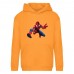 Худи детская  Человек Паук 005 (Spider Man) оранжевая (SPM orn 005) 116 см
