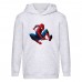 Худи детская  Человек Паук 0010 (Spider Man) серый (SPM gry 0010) 152 см