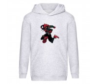 Худи детская  Человек Паук 0019 (Spider Man) серый (SPM gry 0019) 116 см