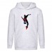Худи детская  Человек Паук 0026 (Spider Man) серый (SPM gry 0026) 140 см
