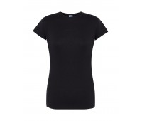 Женская футболка JHK LADY REGULAR COMFORT, размер M, Черная (TSRLCMF-BL)