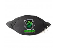 Сумка Бананка на пояс Майнкрафт Minecraft (MC-Creeper) Cappuccino Toys черная