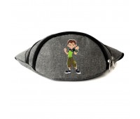 Сумка Бананка Ben 10 на пояс Cappuccino (BEN 001-grey) серый