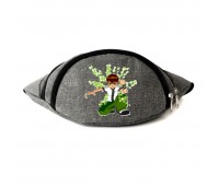 Сумка Бананка Ben 10 на пояс Cappuccino (BEN 003-grey) серый