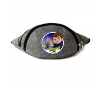 Сумка Бананка Ben 10 на пояс Cappuccino (BEN 008-grey) серый
