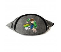 Сумка Бананка Ben 10 на пояс Cappuccino (BEN 0012-grey) серый