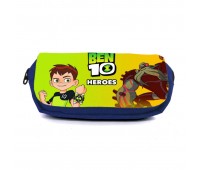 Школьный пенал Ben 10 органайзер универсальный (BTN-001-blue) синий